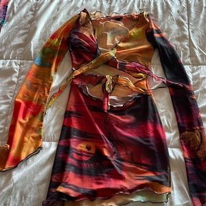 Jaded London mini dress